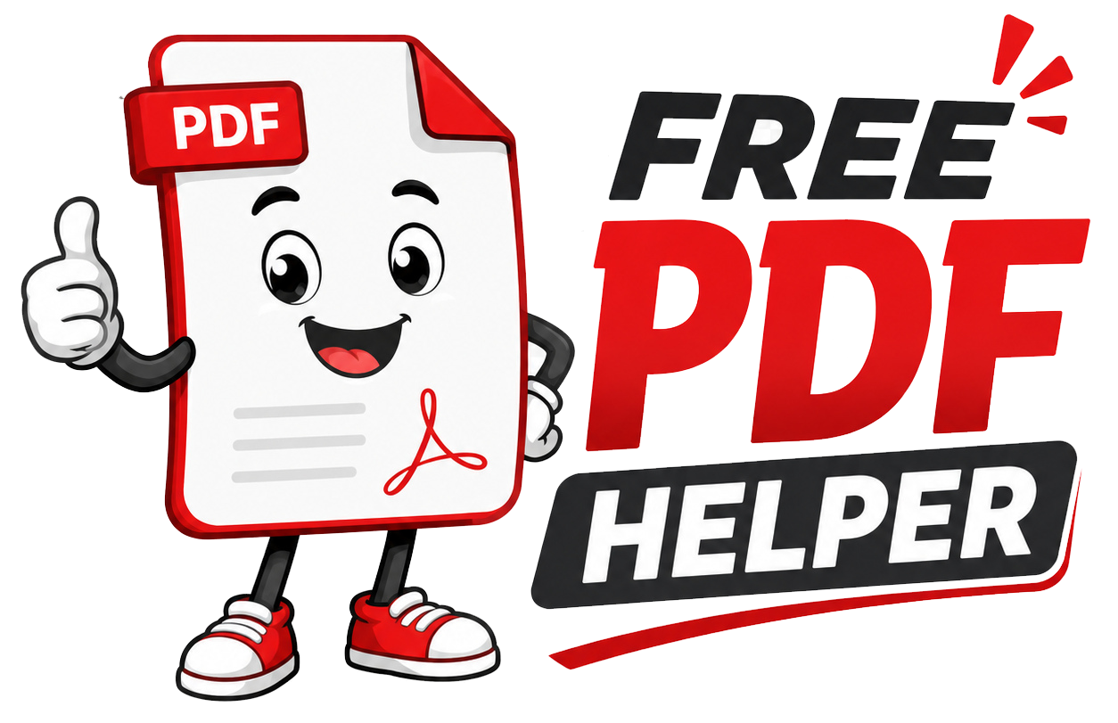 Free PDF Helper Mascot